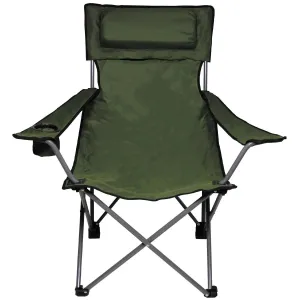 Folding chair, "Deluxe", olive