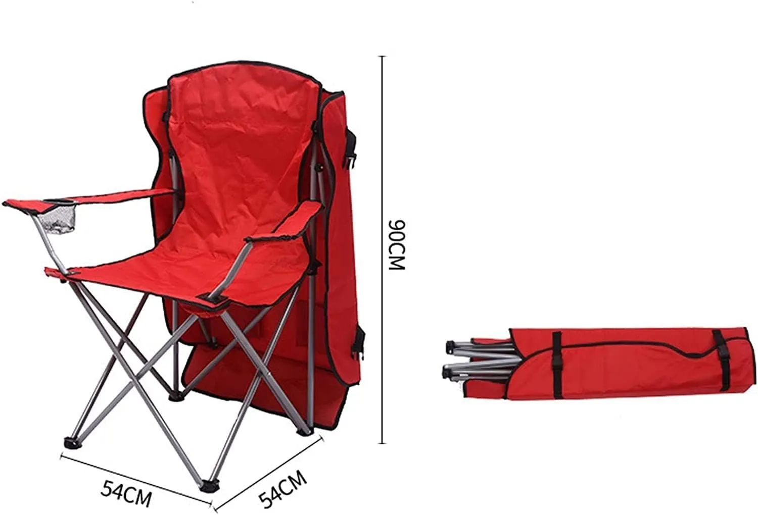 Folding Lawn Chair Camping Chair with Shade Canopy Chair, Folding Recliner, Adjustable Outdoor Beach Lightweight Sunshade Folding Chairs Folding Chair(Green)