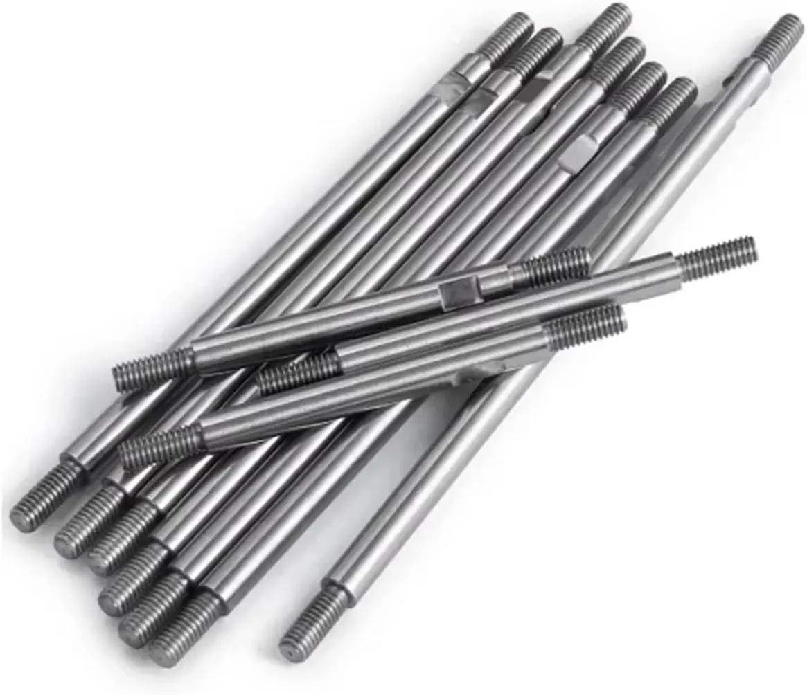 for Traxxas for TRX-4 1/10 10Pcs Complete Stainless Steel 313mm Wheelbase Link Rod RC Crawler Car Upgrade Accessories Parts Replacement RC Car Upgrade Part