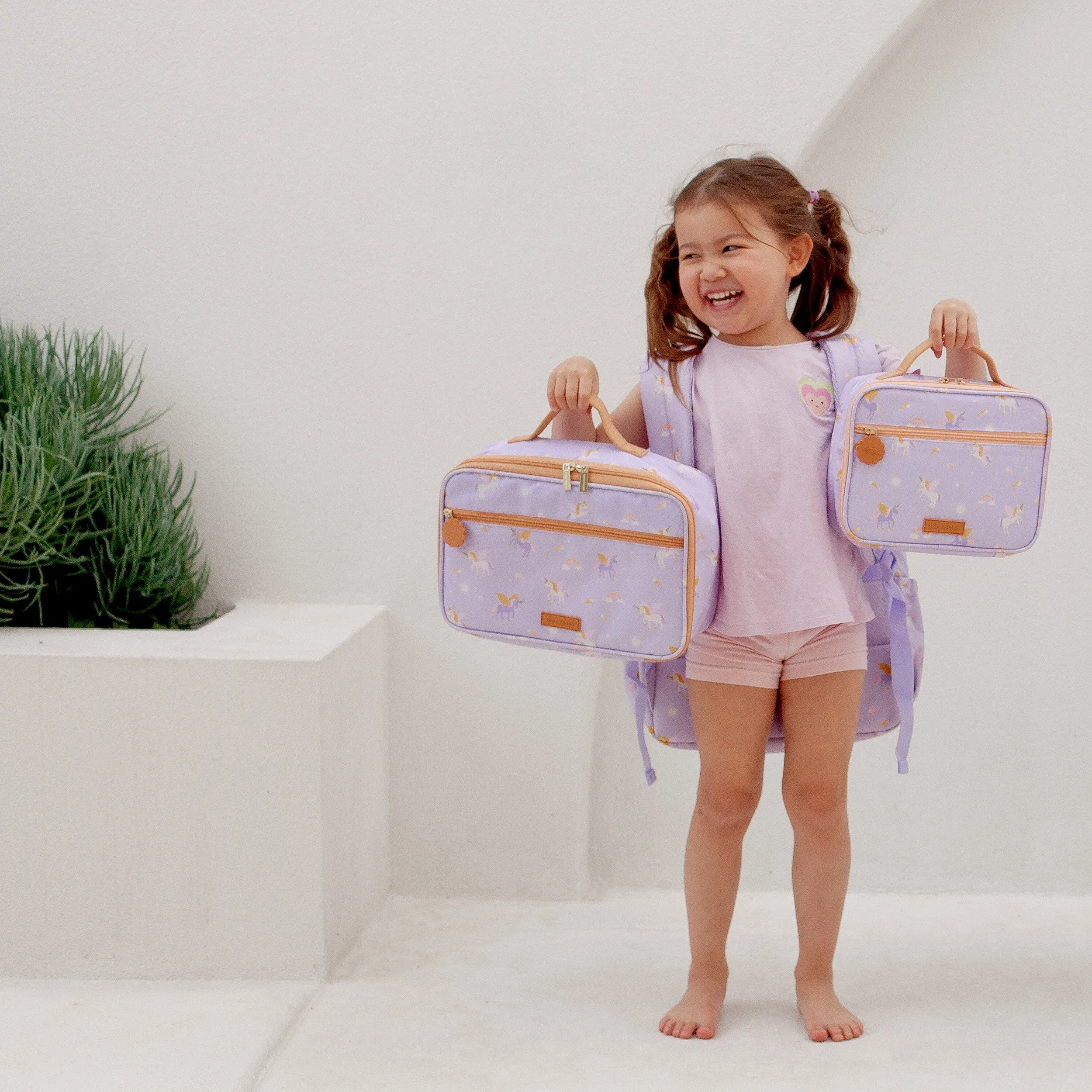 Fox & Fallow Mini Lunch Bag - Unicorns