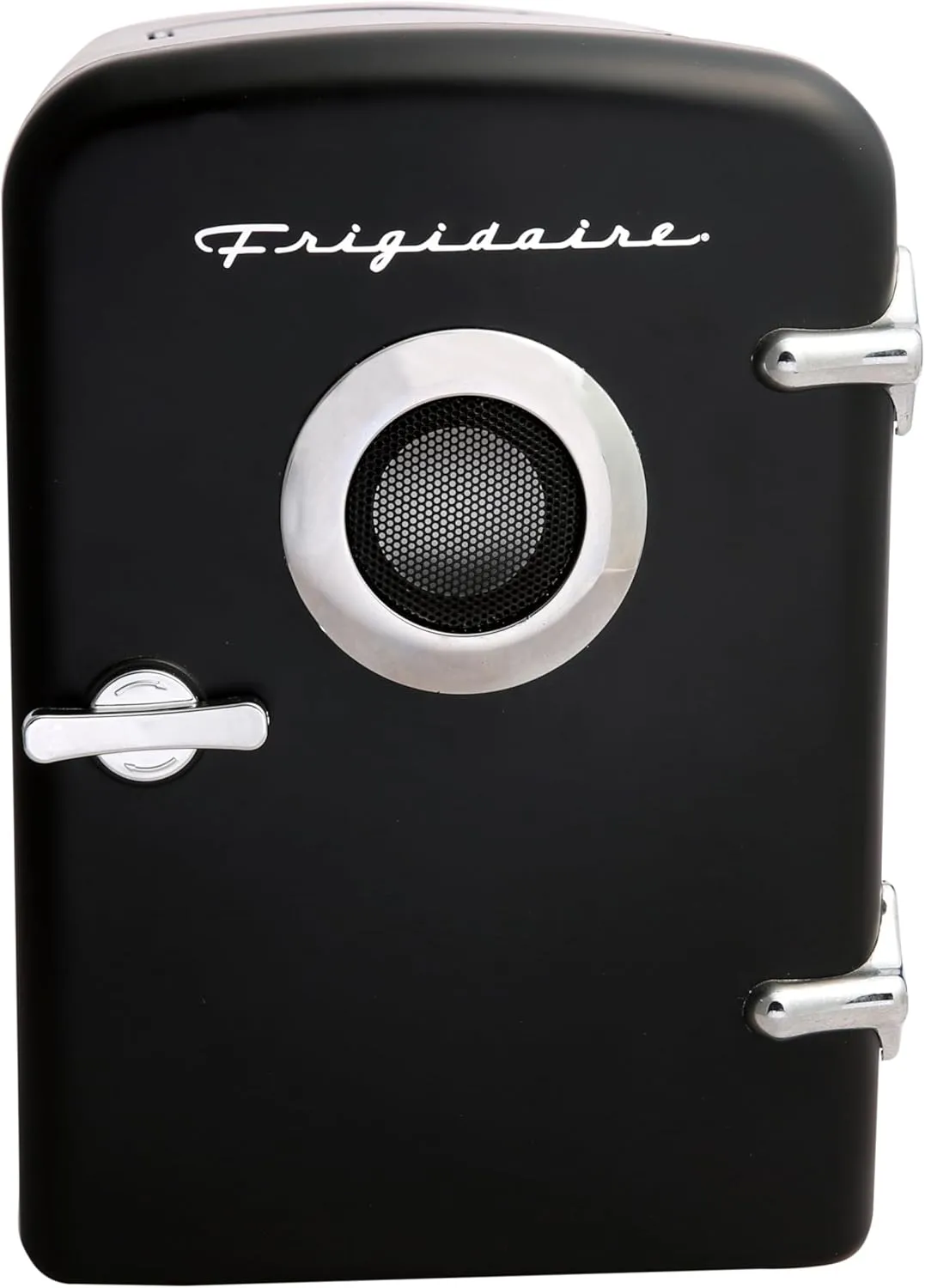 Frigidaire EFMIS151 Mini Portable Compact Personal Home Office Fridge Cooler BUILT IN SPEAKER, 4L Capacity, Chills Six 12 oz Cans, 100% Freon-Free & Eco Friendly