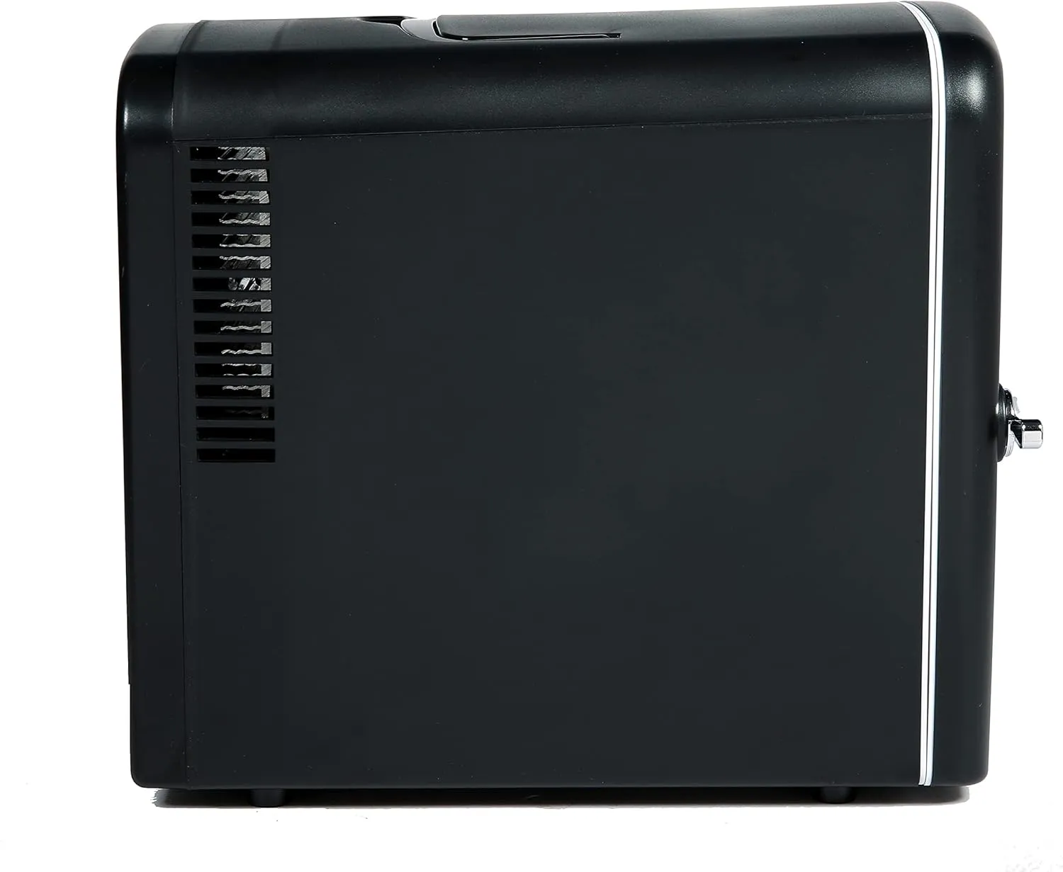 Frigidaire Retro Mini Personal Fridge Cooler, Holds up to 9 Cans, Portable & Compact, AC Plug & 12V Car Charger – Black