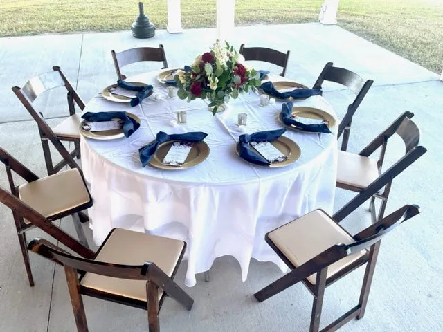 Fruitwood Folding Chairs
