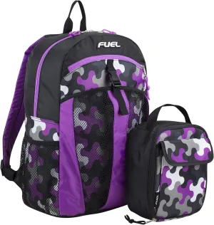 FUEL Travel Backpack Cooler Bag Lunchbox for Work Insulated Cooler Bag Lunch Bag Work Hiking Water Bottle Pockets