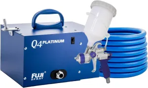 Fuji Spray 2894-T75G Q4 Platinum - T75G Quiet HVLP Spray System