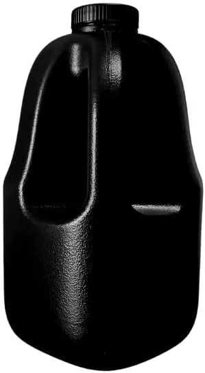 Gallon Gear 1 GALLON LARGE WATER BOTTLE SLEEVE COMBO | BPA FREE PLASTIC REUSABLE WATER JUG | HYDRATION WATER BOTTLE FOR MEN & WOMEN | GYM, SPORTS, TRAING & FITNESS (BLACK/FLAG-USA)