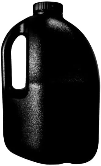 Gallon Gear 1 GALLON LARGE WATER BOTTLE SLEEVE COMBO | BPA FREE PLASTIC REUSABLE WATER JUG | HYDRATION WATER BOTTLE FOR MEN & WOMEN | GYM, SPORTS, TRAING & FITNESS (BLACK/FLAG-USA)