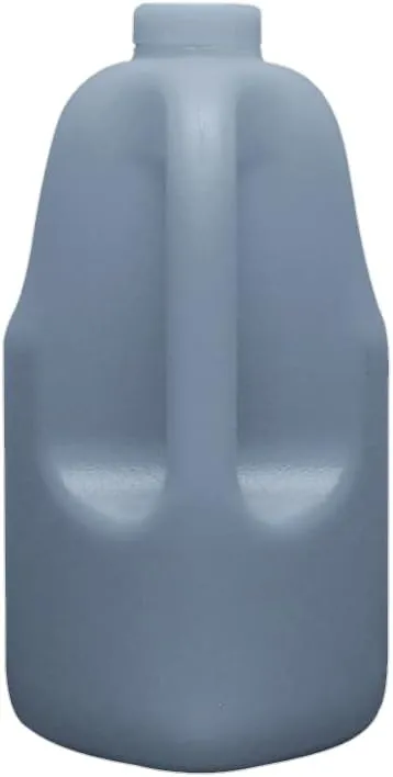 Gallon Gear HALF-GALLON LARGE WATER BOTTLE | BPA-FREE PLASTIC | REUSABLE WATER JUG | HYDRATION WATER BOTTLE FOR MEN & WOMEN | GYM, SPORTS, TRAINING & FITNESS (GREY)