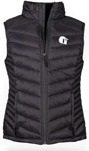 Gator Waders Women's Cruze Warm Lightweight Windproof Casual Active Outdoor Full Zip Insulated Vest with Fleece-Lined Collar