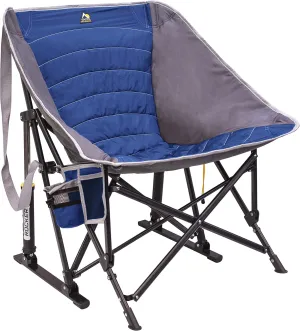 GCI Outdoor MaxRelax Pod Rocker Portable Rocking Chair & Outdoor Camping Chair, Royal Blue