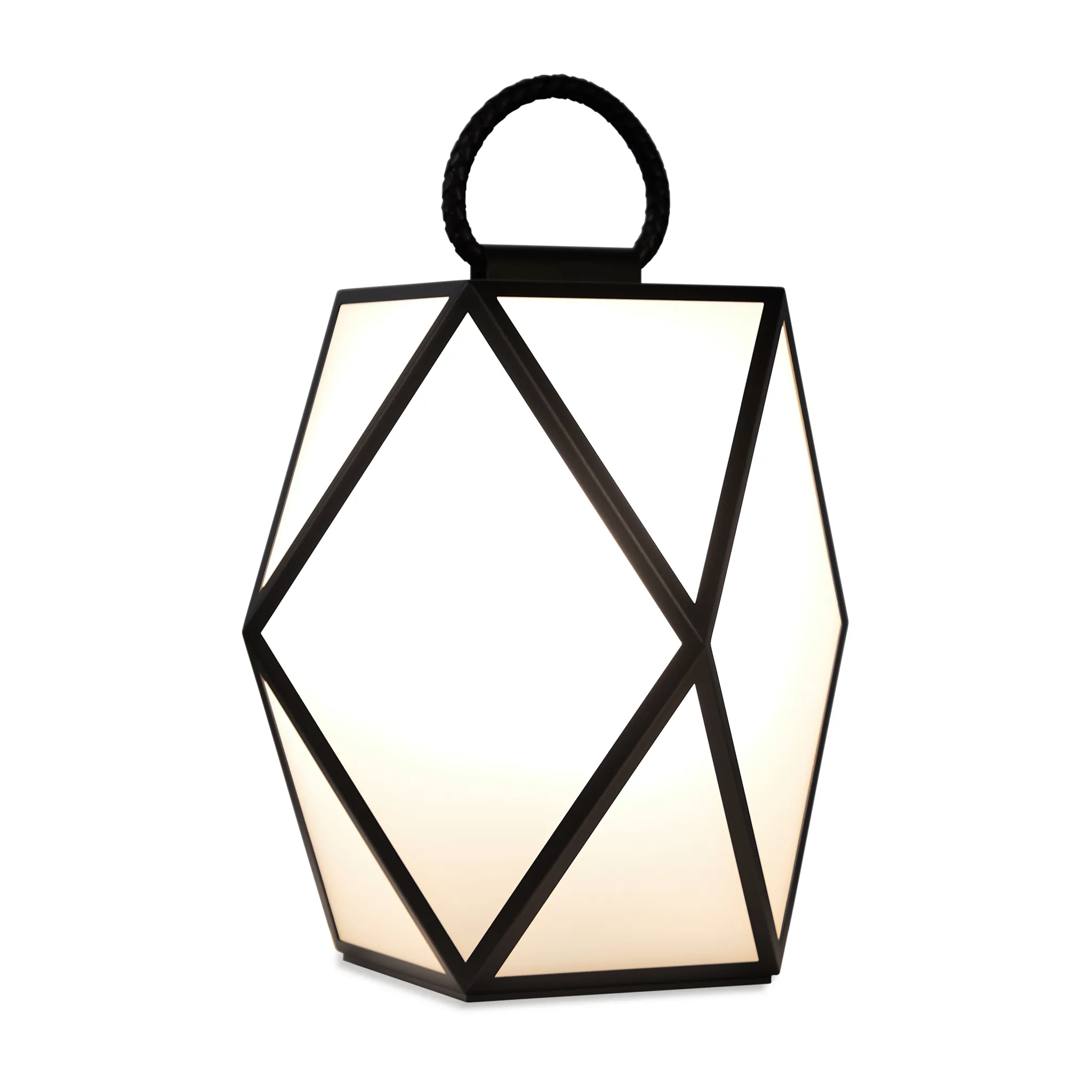 Geometrical Rechargeable Outdoor Lantern | Contardi Muse