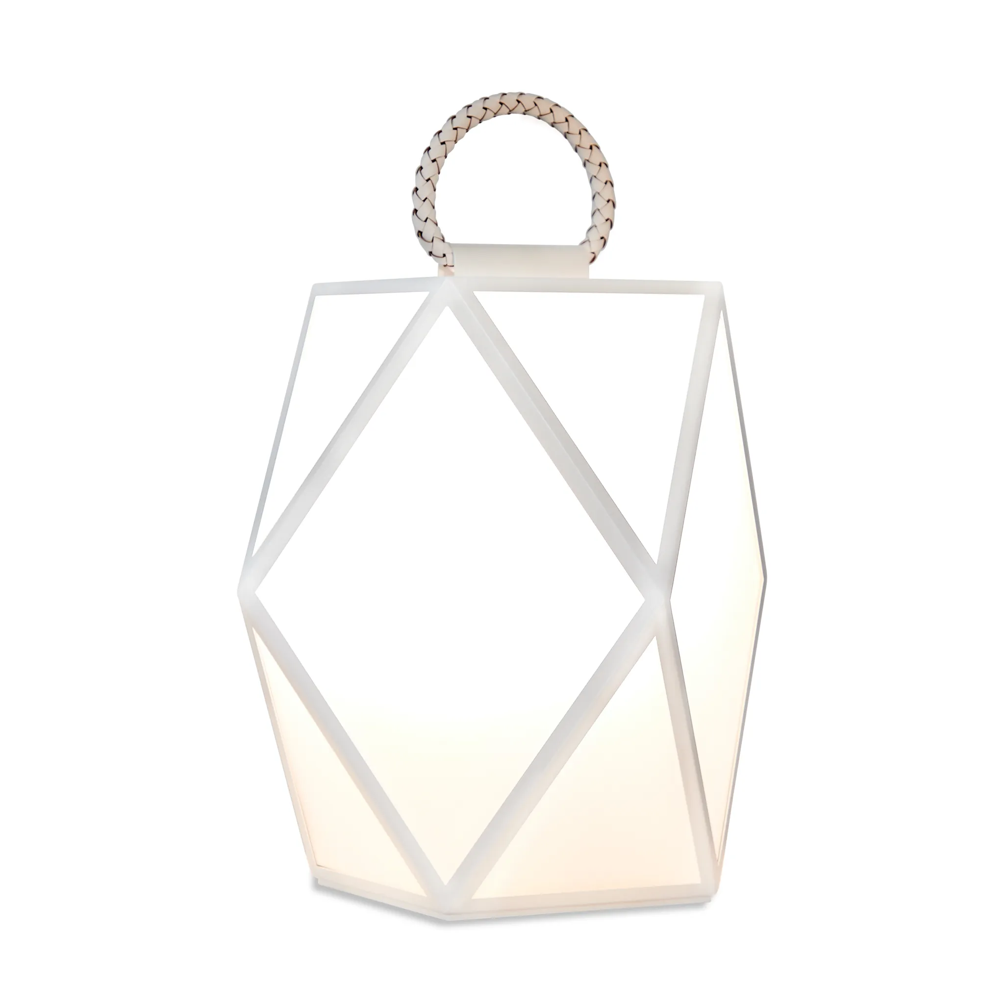 Geometrical Rechargeable Outdoor Lantern | Contardi Muse