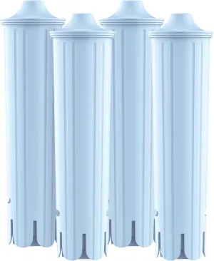 GLACIER FRESH Replacement Filter, Replacement for Jura® Clearyl/Claris Blue Capresso® Clearyl Coffee Machine Water Filter, Pack of 4