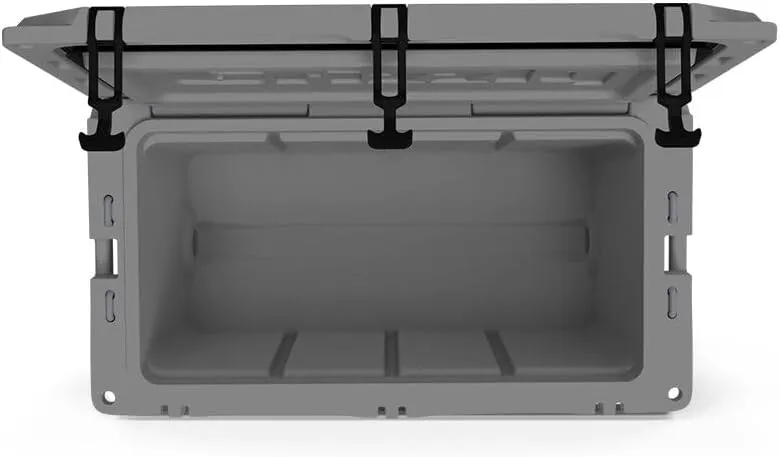 Grizzly 75 Cooler | 75 qt Ice Chest Durable Rotomolded Insulated | Made in USA | Warranty for Life | for Beach Boat Camping Fishing Hunting | G75