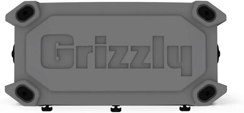 Grizzly 75 Cooler | 75 qt Ice Chest Durable Rotomolded Insulated | Made in USA | Warranty for Life | for Beach Boat Camping Fishing Hunting | G75