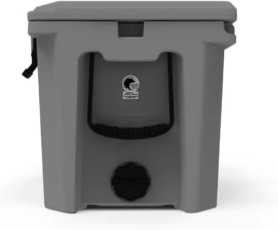 Grizzly 75 Cooler | 75 qt Ice Chest Durable Rotomolded Insulated | Made in USA | Warranty for Life | for Beach Boat Camping Fishing Hunting | G75