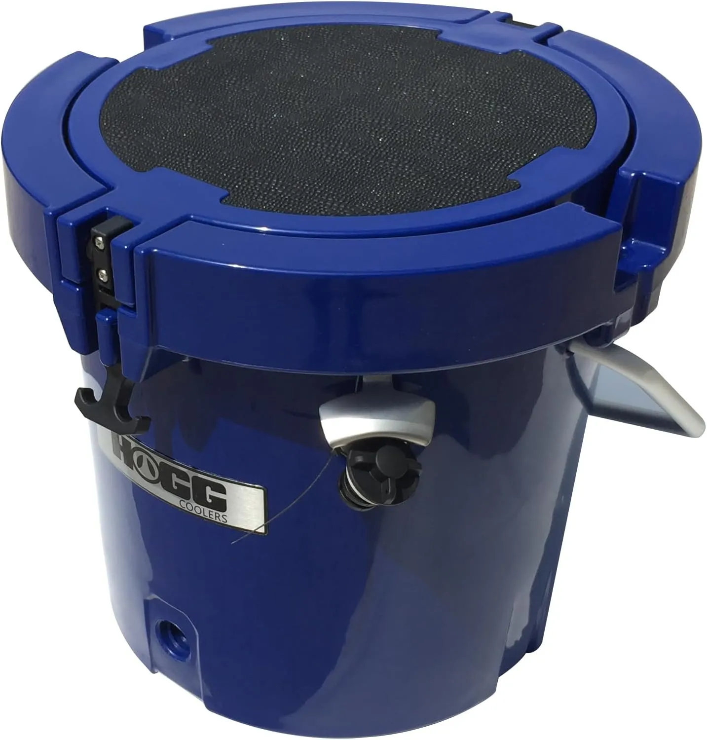 HOGG 20 Quart Round Insulated Portable Cooler Bucket, 24 Can Capacity, Easy Carry Handle