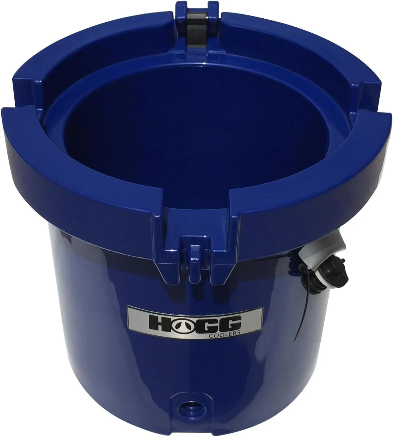 HOGG 20 Quart Round Insulated Portable Cooler Bucket, 24 Can Capacity, Easy Carry Handle