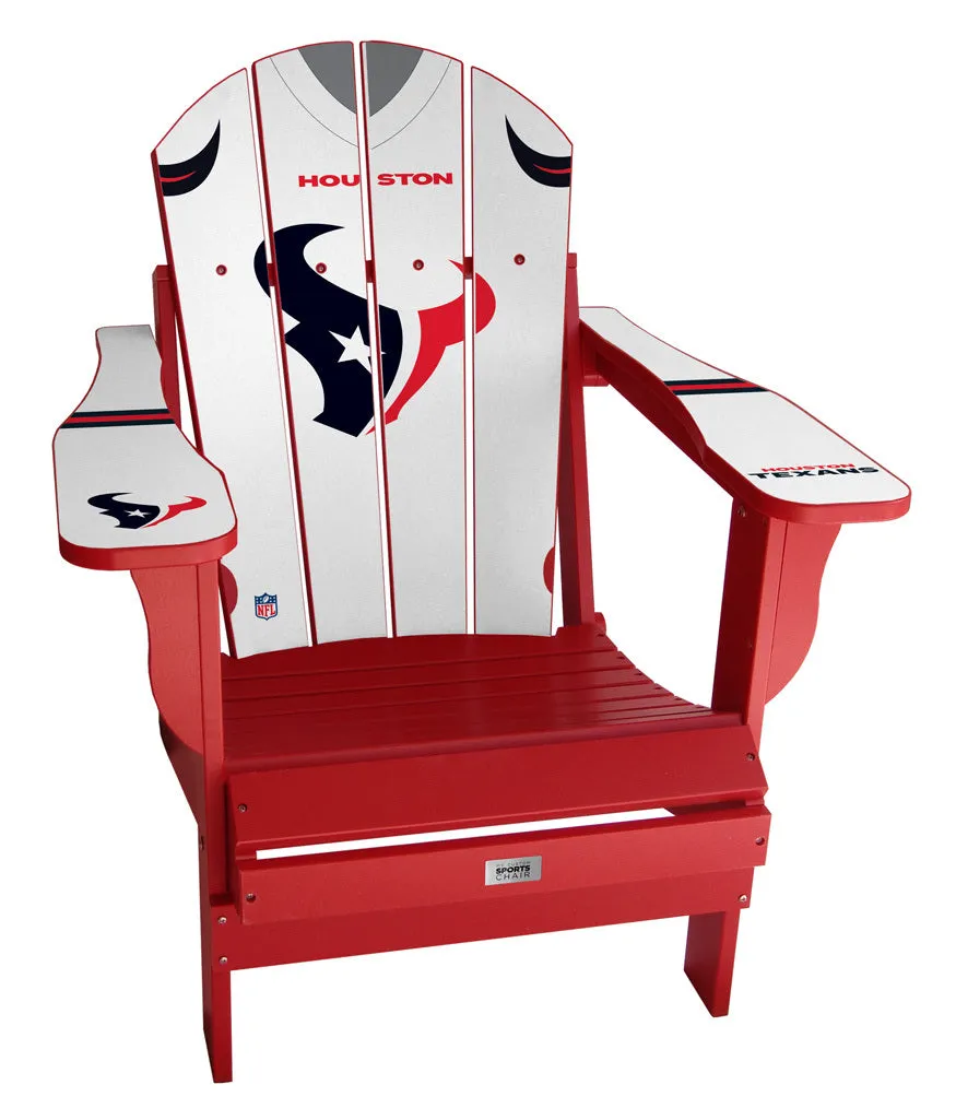 Houston Texans Custom with personalized name and number Jersey Chair Mini