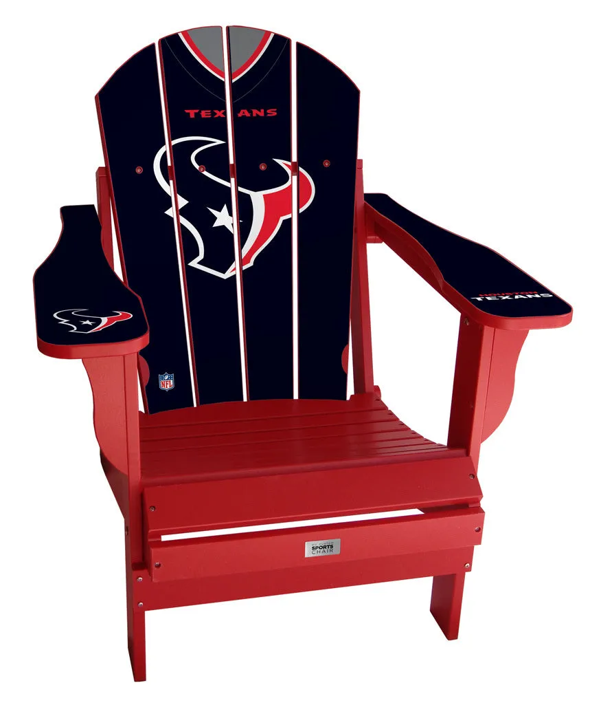 Houston Texans Custom with personalized name and number Jersey Chair Mini
