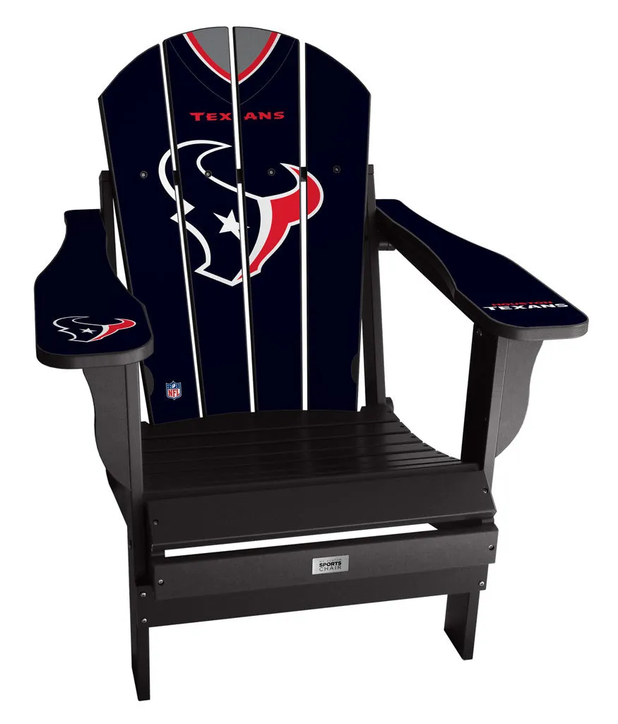 Houston Texans Custom with personalized name and number Jersey Chair Mini