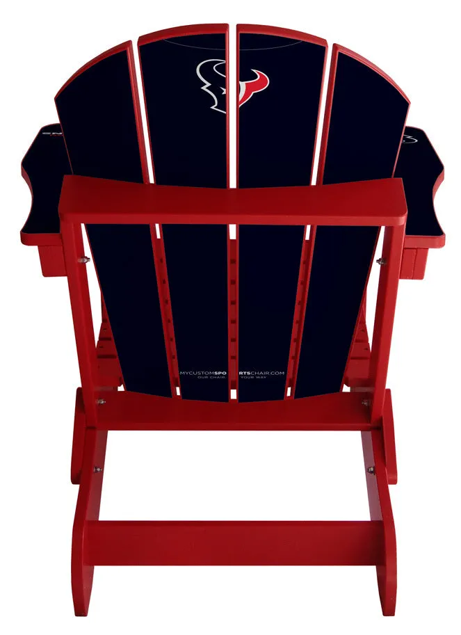 Houston Texans Custom with personalized name and number Jersey Chair Mini