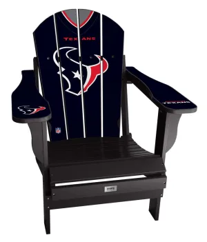 Houston Texans Custom with personalized name and number Jersey Chair Mini