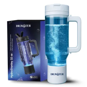 HydroStanley | Hydrogen Water Bottle | 3X More Hydrogen Concentration | 32oz Hydrogen Water Generator | Big Size More H2 | Water Hydrogenator | Hydrostanley (HydroStanley White)