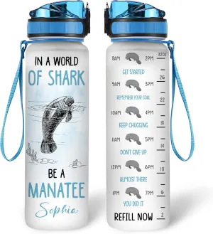 Hyturtle Manatee Water Bottle No Title 11042023 (Manatee 10)