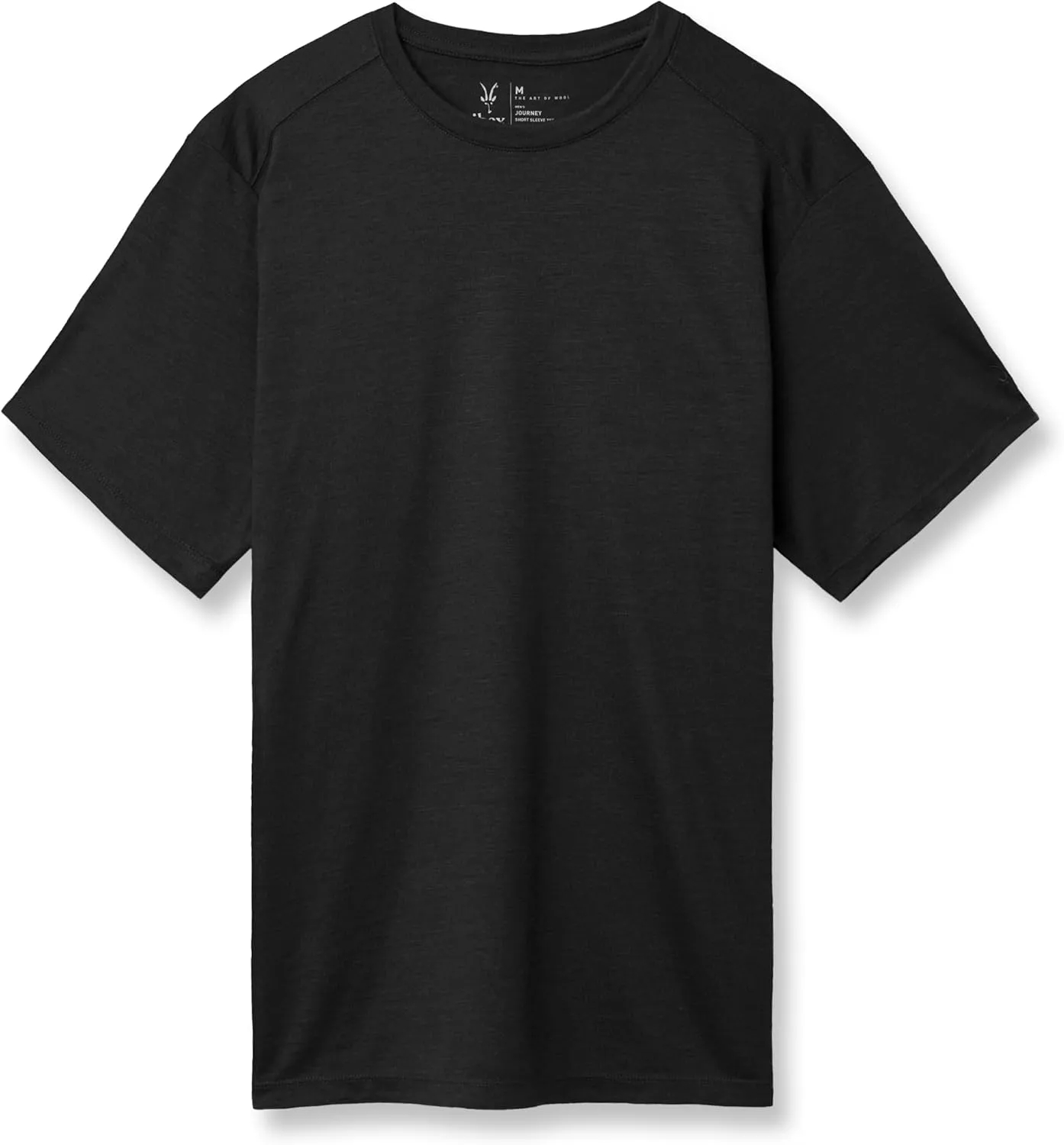 IBEX Merino Wool Men's Journey Short Sleeve Crew Neck Tee | Moisture-Wicking, Soft & Breathable Short Sleeve Men's T-Shirt