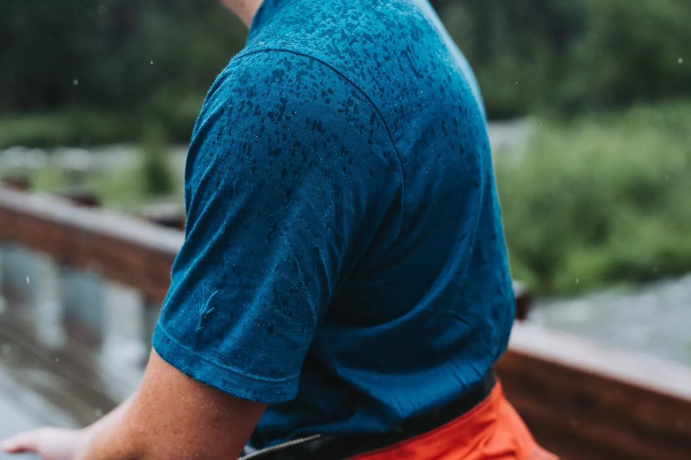 IBEX Merino Wool Men's Journey Short Sleeve Crew Neck Tee | Moisture-Wicking, Soft & Breathable Short Sleeve Men's T-Shirt