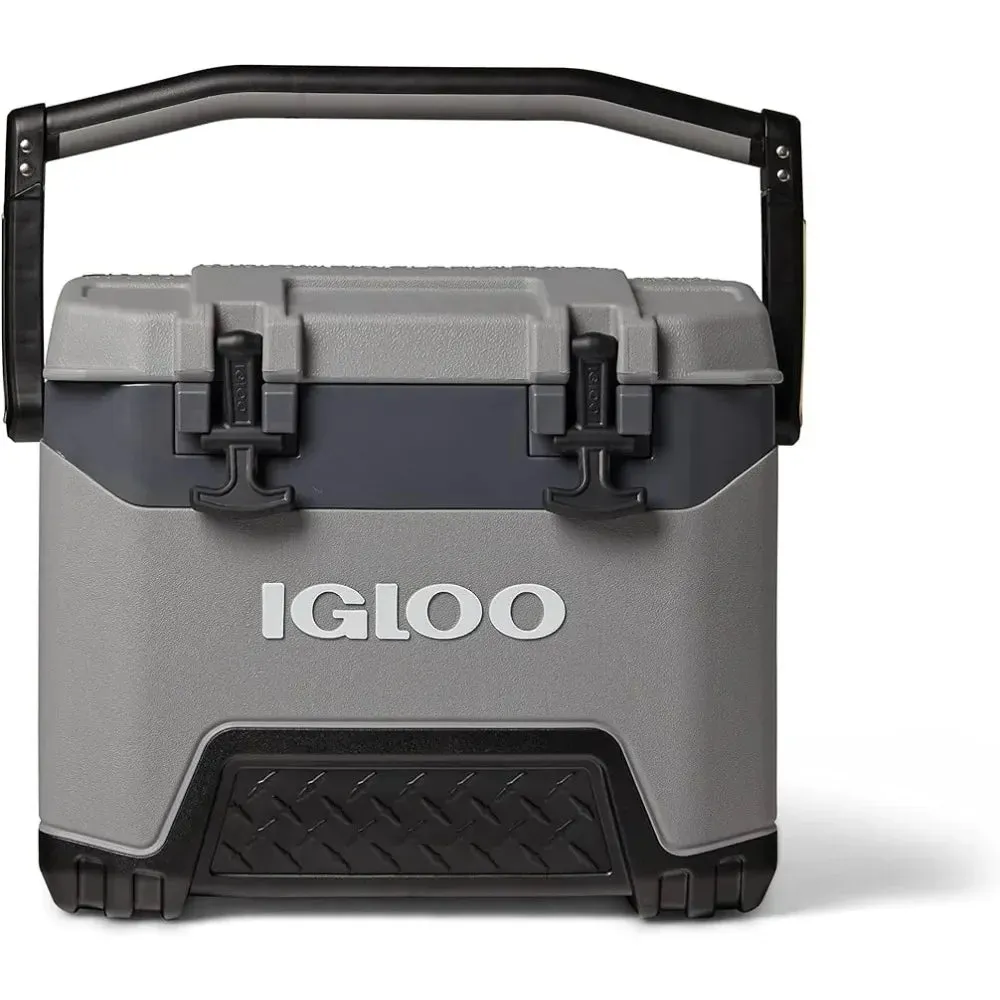 Igloo Heavy-Duty 25 Qt BMX Ice Chest Cooler with Cool Riser Technology Multifunctional Storage Box Accessories Tackle