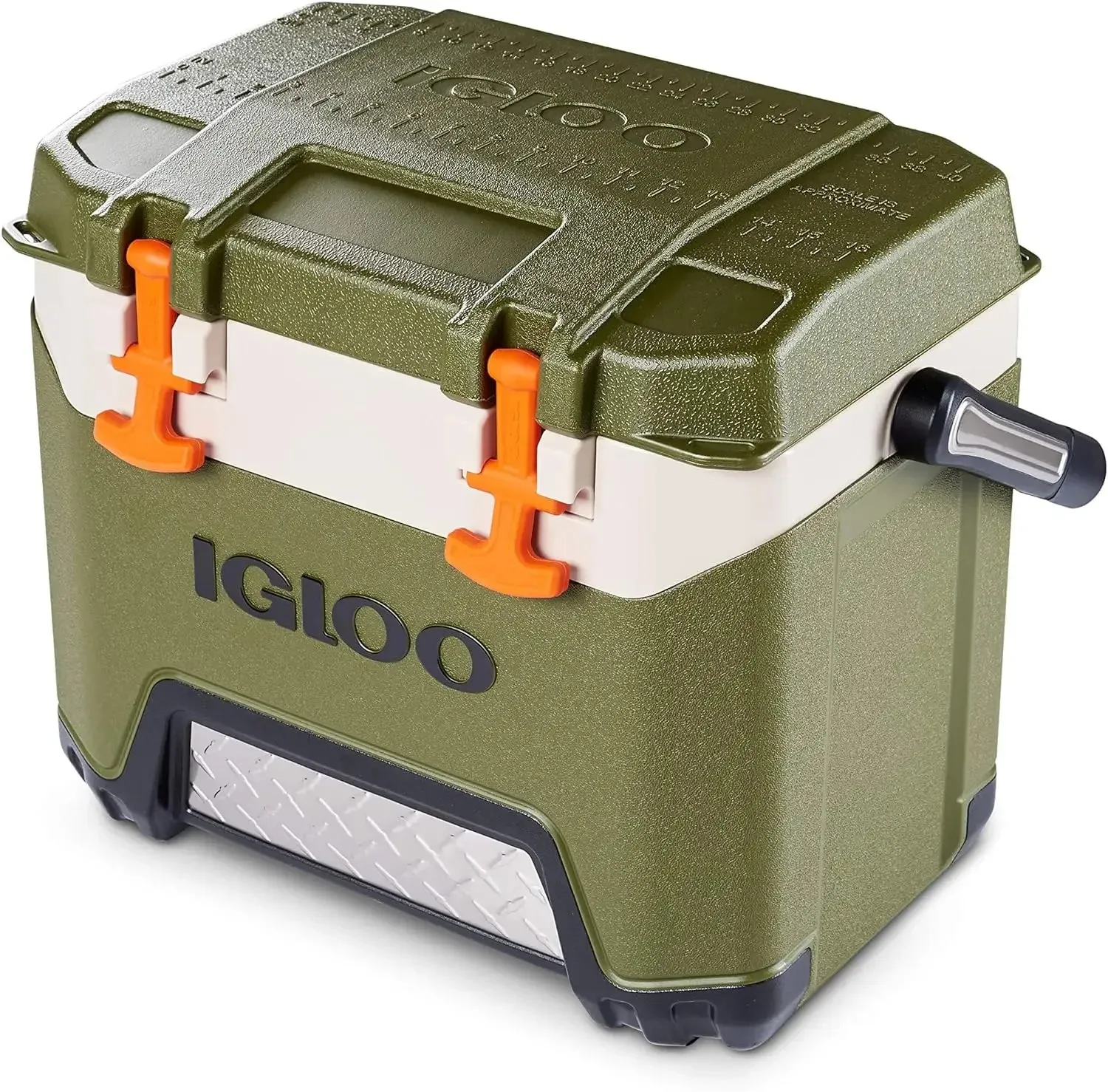 Igloo Heavy-Duty 25 Qt BMX Ice Chest Cooler with Cool Riser Technology Multifunctional Storage Box Accessories Tackle