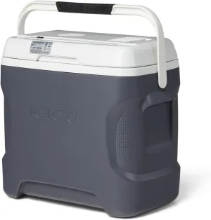 Igloo Iceless Thermoelectric Cooler, Portable Cooler Electric, Plug-in 12V Camping Fridge Cooler, Electric Ice Chest, Hielera Electrica
