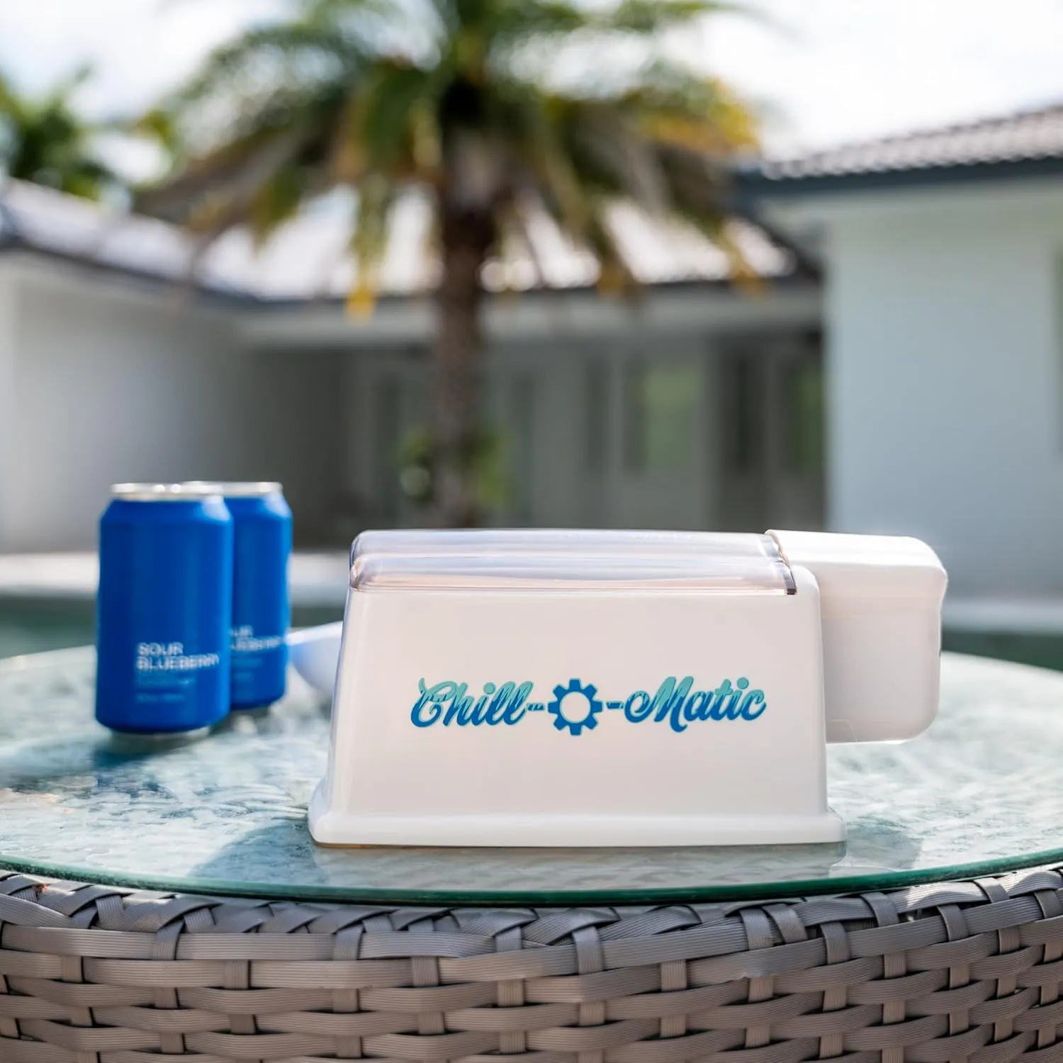 Instant Beverage Cooler. You can Chill a 12 Ounce Can of Beer or Soda in just 60 Seconds with This Portable Cooling Device
