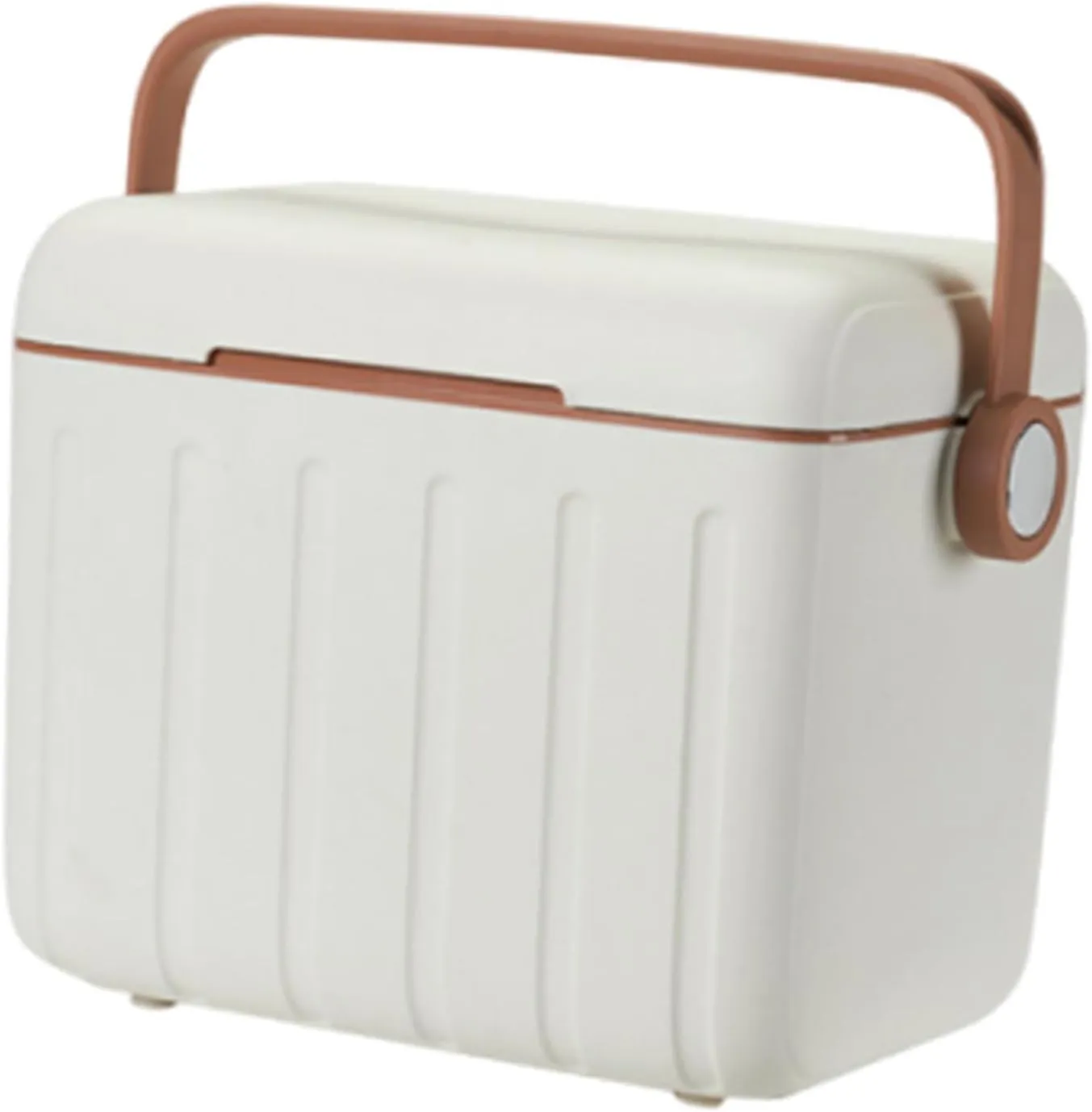 Insulated Cooler Box Storage Container 6L Cold/Heat Preservation Cooler Ice Chest Box for Camping Sports Home Boat Stall