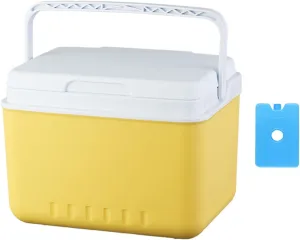Insulated Ice Cooler Camping Storage Case Multifunctional Hard Leakproof Organizer Ice Chest Box for BBQ Camping Beach Picnic