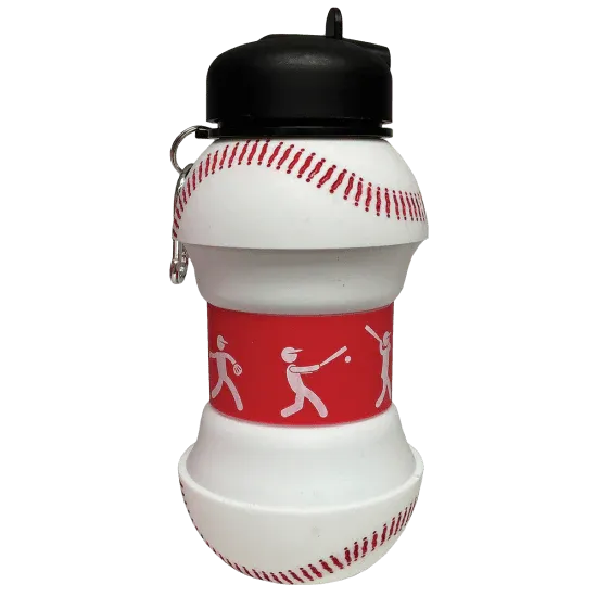 Iscream Silicone Collapsible Water Bottle