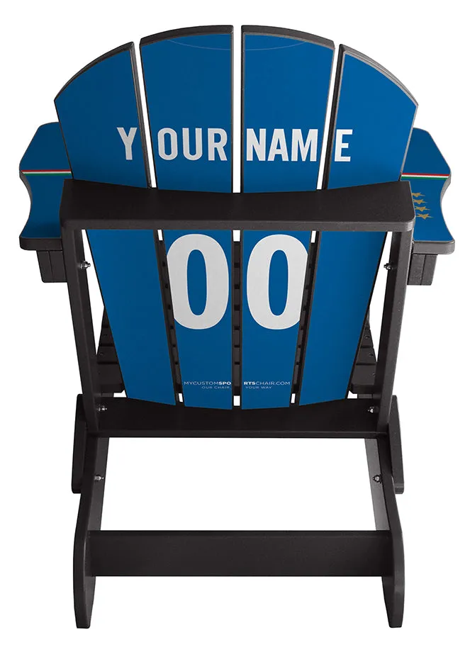 Italy Classic Complete Custom with personalized name and number Chair Mini