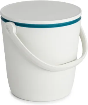 Keter Go Bar 4.2 Gallon Beer and Wine Cooler with Handle and Pop Up Outdoor Table - Perfect for Your Patio, Picnic, and Beach Accessories, Teal