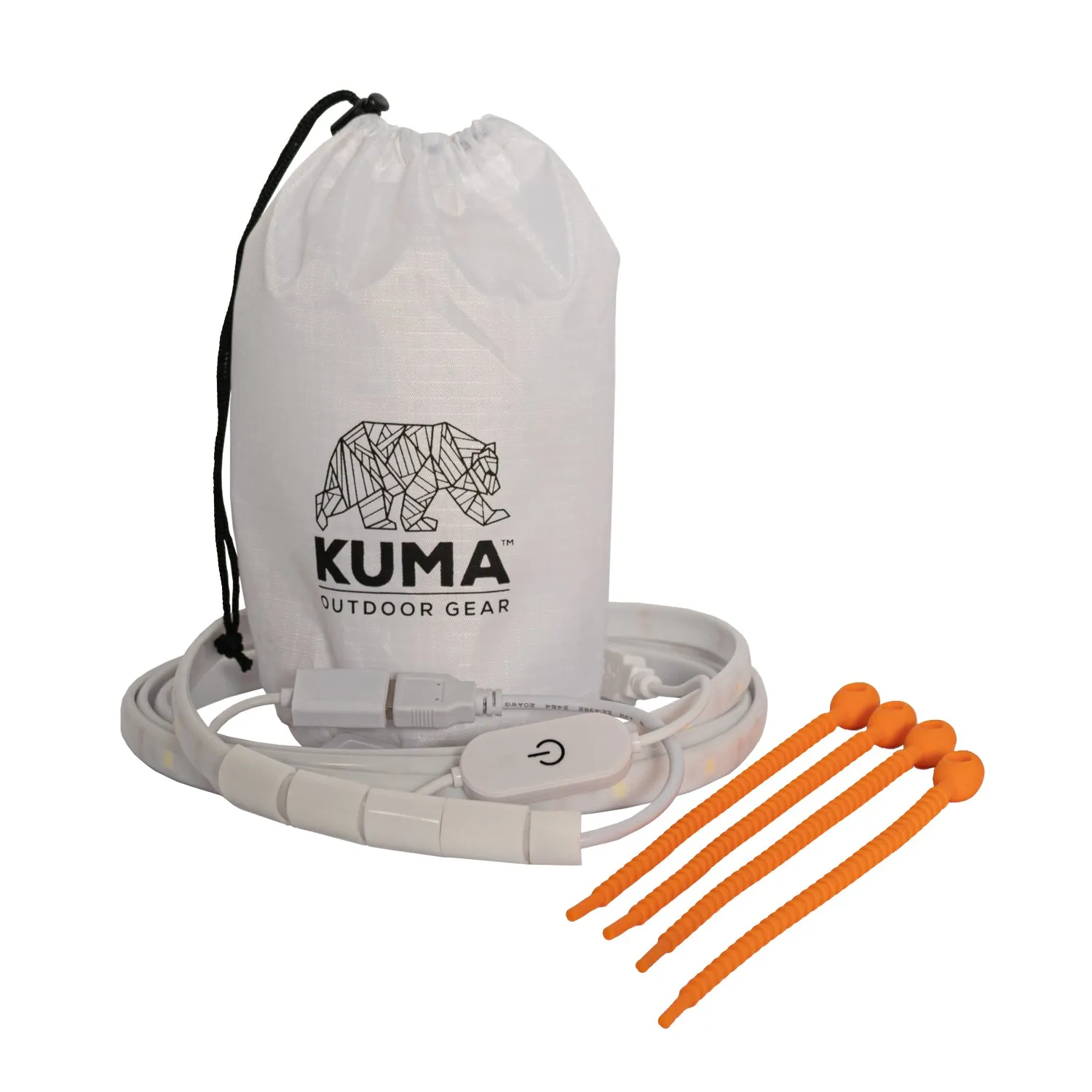 Kuma Galaxy LED Light Strip – Portable, Dimmable, and Water-Resistant