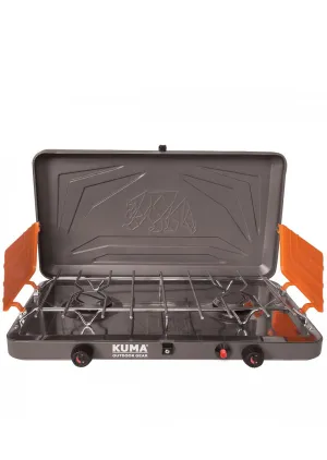 Kuma Outdoor Gear Deluxe 2 Burner Propane Stove
