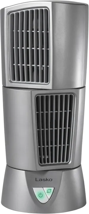 Lasko Platinum Slim Compact 6" x 14" Office Desk Desktop Wind Tower Fan 4910