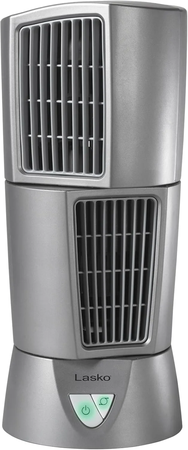 Lasko Platinum Slim Compact 6" x 14" Office Desk Desktop Wind Tower Fan 4910