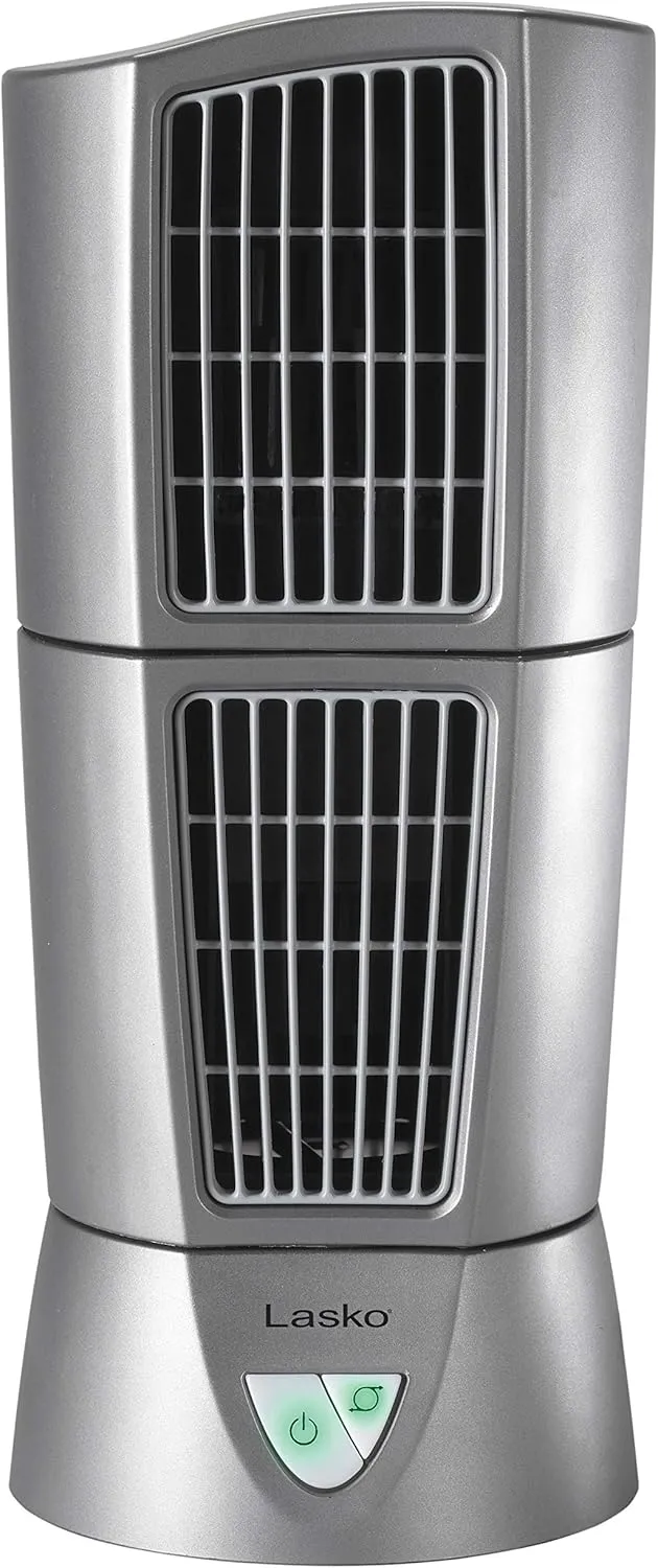 Lasko Platinum Slim Compact 6" x 14" Office Desk Desktop Wind Tower Fan 4910