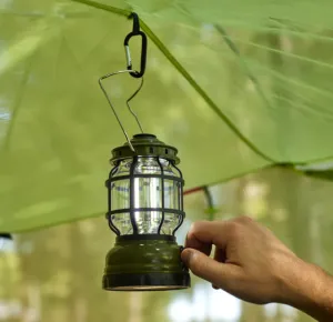 LED Camping Lantern - Olive Green
