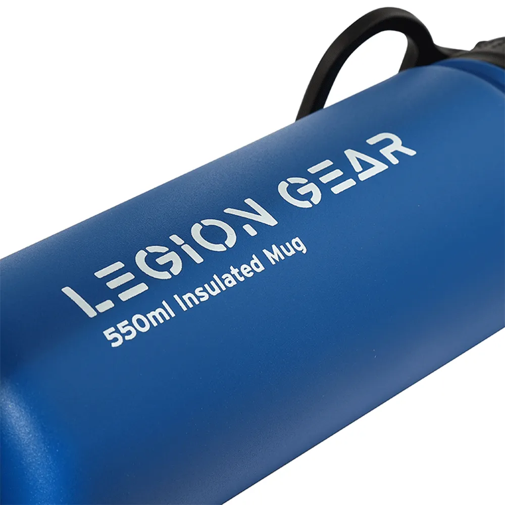 Legion Gear 550ml Insulated Mug Blue