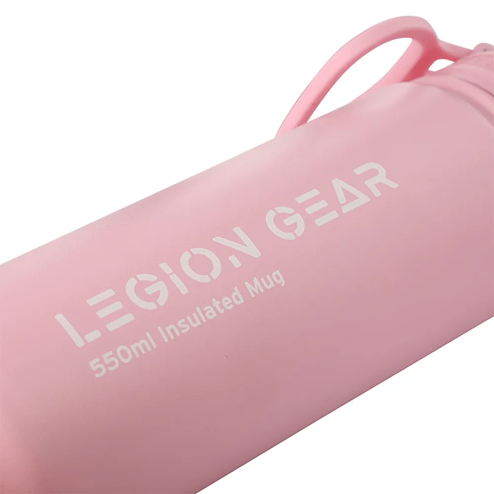 Legion Gear 550ml Insulated Mug Pink