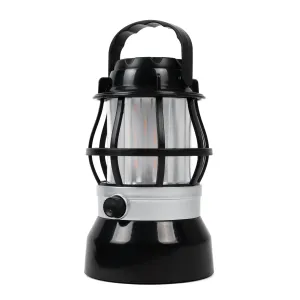 Leisurewize Camping Lantern with Realistic Flame LED Effect