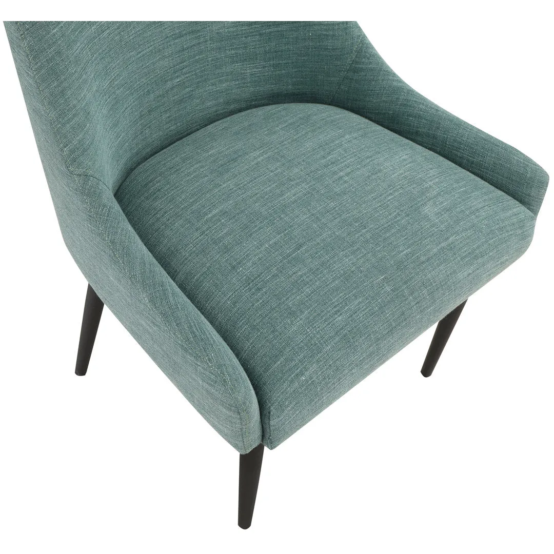 Liandra Side Chair (Set of 2) George Oliver Color: Green